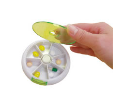 Push N Turn Pill Box
